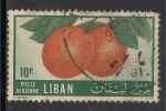 Stamps : Asia : Lebanon :  NARANJAS.