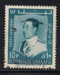 Stamps : Asia : Lebanon :  Fuad Chehab. Presidente de la Republica del Líbano 1958-64.