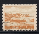 Stamps Lebanon -  PLAYA DE TYRE.