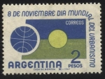 Stamps Argentina -  8 de noviembre, día mundial del urbanismo.