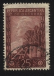 Stamps America - Argentina -  Conmemorativo del movimiento popular del 17 de octubre de 1945.