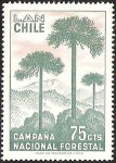 Sellos de America - Chile -  CAMPAÑA NACIONAL FORESTAL