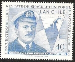 Stamps Chile -  CINCUENTENARIO DEL RESCATE DE SCHAKLETON POR EL PILOTO PARDO