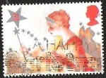 Stamps United Kingdom -  AHAPPY