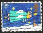 Stamps United Kingdom -  ANGEL - LUCINDA BLACKMORE.