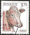 Stamps : Europe : Sweden :  GANADO - RODKULLA