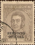 Stamps : America : Argentina :  José de San Martín