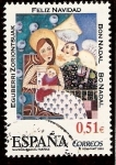 Stamps Spain -  Navidad, obra de Raquel Fariñas