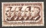 Sellos del Mundo : Africa : South_Africa : 50 anivº de la unión sudafricana