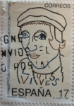 Stamps Spain -  luis vives