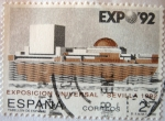 Sellos de Europa - Espaa -  exposicion universal sevilla 1992