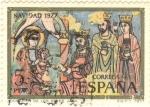 Stamps : Europe : Spain :  Nueva Navidad Adoración de los Reyes
