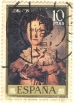 Stamps Spain -  Maria Amalia de Sajona