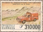 Stamps : America : Peru :  Pro Navidad del Trabajador Postal y Pro Comedores Infantiles.