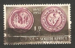 Stamps South Africa -  sello de jan van riebeeck