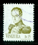 Stamps : America : Venezuela :  Simón Bolivar