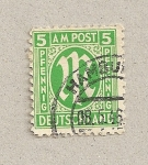 Stamps Germany -  Letra M