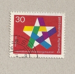 Stamps Germany -  50 Aniv. de la Organización Internacional del Trabajo
