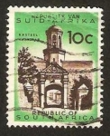 Stamps : Africa : South_Africa :  castillo en ciudad del cabo