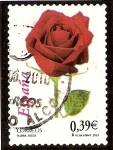 Stamps Spain -  Rosa (Familia rosaceas)