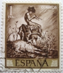 Stamps Spain -  mariano fortuny marsal