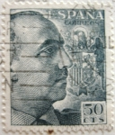 Sellos de Europa - Espaa -  general franco
