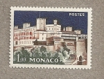 Sellos de Europa - M�naco -  Castillo iluminado