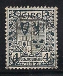 Stamps : Europe : Ireland :  ESCUDO DE ARMAS.