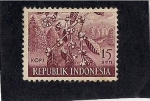 Stamps Indonesia -  Kopi