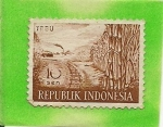 Stamps Indonesia -  Tebu