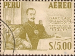 Stamps Peru -  Garcilaso Inca de la Vega Chimpu-Ocllo, 1539-1616.
