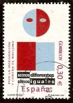 Stamps Spain -  Por la integración y contra el racismo
