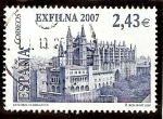 Stamps : Europe : Spain :  EXFILNA 2007. Catedral Palma de Mallorca