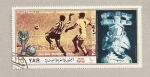 Stamps Yemen -  Copa mundial futbol Méjico1970