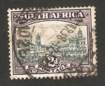 Stamps South Africa -  edificio del gobierno en petroria