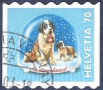 Stamps Switzerland -  San Bernardo