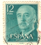 Stamps Spain -  General Franco