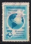 Stamps Dominican Republic -  Hemisferio Occidental y paloma mensajera