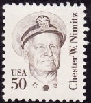 Sellos del Mundo : America : Estados_Unidos : Chester W. Nimitz