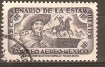 Stamps : America : Mexico :  MUJER  CON  SU  HIJO  Y  JINETE  REVOLUCIONARIO