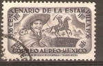 Sellos de America - Mxico -  MUJER  CON  SU  HIJO  Y  JINETE  REVOLUCIONARIO