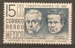 Stamps : America : Mexico :  VALENTÌN  GÒMEZ  FARÌAS   Y   MELCHOR  OCAMPO