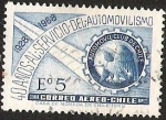 Stamps Chile -  40º AÑOS AL SERVICIO DEL AUTOMOVILISMO