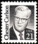 Sellos de America - Estados Unidos -  Chester Carlson