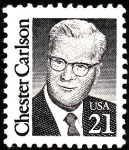 Sellos del Mundo : America : Estados_Unidos : Chester Carlson