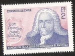 Stamps Chile -  225º ANIVERSARIO CASA DE MONEDA - FRANCISCO GARCIA HUIDOBRO