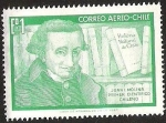 Stamps Chile -  JUAN MOLINA - PRIMER CIENTIFICO CHILENO