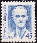 Stamps United States -  Harvey Cushing