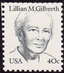 Stamps : America : United_States :  Lillian M. Gilbreth