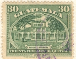 Stamps Guatemala -  Parque La Aurora
